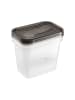 keeeper 3er-Set: Frischhaltedosen "Fredo Fresh" in Schwarz - 1 l
