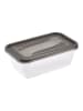 keeeper 2er-Set: Frischhaltedosen "Fredo Fresh" in Schwarz - 3,3 l