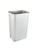keeeper Afvalbak "Swantje" zilverkleurig - 50 l