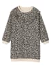 vertbaudet Kleid in Braun/ Creme