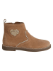 vertbaudet Leren boots lichtbruin