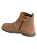 vertbaudet Leren boots lichtbruin
