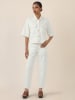 APART Jeansbluse in Creme