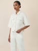APART Jeansbluse in Creme