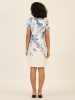 APART Kleid in Blau/ Weiß