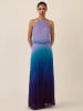 APART Kleid in Dunkelblau/ Lila