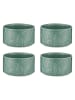 Ladelle 4-delige set: kommen "Heath" groen - Ø 10 cm