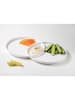 Ladelle Servierplatte "Serve & Share" in Weiß - (B)43 x (H)27 cm 
