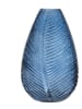Ladelle Vaas "Leaf" blauw - (B)21 x (H)22,5 x (D)19,5 cm