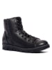 Primigi Leder-Boots in Schwarz