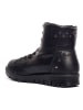 Primigi Leder-Boots in Schwarz