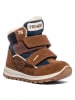 Primigi Leder-Boots in Hellbraun