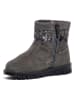 Primigi Leder-Boots in Anthrazit