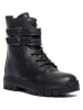 Primigi Leder-Boots in Schwarz