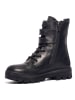 Primigi Leder-Boots in Schwarz
