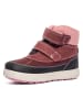 Primigi Leder-Boots in Rot/ Schwarz