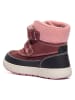 Primigi Leder-Boots in Rot/ Schwarz