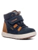Primigi Leder-Boots in Dunkelblau