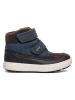 Primigi Leder-Boots in Dunkelblau