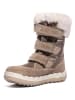Primigi Leder-Winterstiefel in Hellbraun