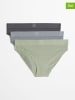 Marc O´Polo Bodywear 3er-Set: Slips in Grün/ Blau/ Anthrazit