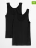 Marc O´Polo Bodywear 2er-Set: Hemdchen in Schwarz