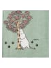 Moomin Serwetki (20 szt.) "Loving Care" w kolorze zielonym