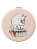 Moomin Lusterko "Holiday Rush" w kolorze beżowym - Ø 6,5 cm