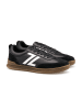 LLOYD Leren sneakers zwart/wit