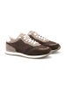 LLOYD Leder-Sneakers in Beige/ Braun