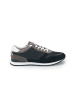 LLOYD Leren sneakers taupe/donkerblauw