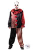 Party x People 3-delig horrorkostuum rood/zwart