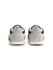 LLOYD Leder-Sneakers in Grau/ Dunkelblau