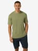 super.natural Funktionsshirt "Casual Rib" in Khaki