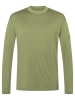 super.natural Functionele longsleeve "Casual Rib" kaki