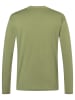 super.natural Functionele longsleeve "Casual Rib" kaki