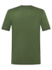 super.natural Funktionsshirt "Logo Lines" in Khaki