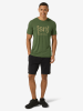 super.natural Functioneel shirt "Logo Lines" kaki
