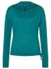 super.natural Functionele longsleeve "Funnel" turquoise