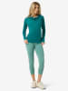 super.natural Functionele longsleeve "Funnel" turquoise