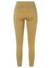 super.natural Trainingsleggings in Gelb