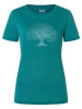 super.natural Funktionsshirt "Tree of Knowledge" in Türkis