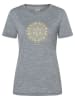 super.natural Functioneel shirt "Ornament" grijs