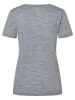 super.natural Functioneel shirt "Ornament" grijs
