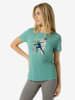 super.natural Functioneel shirt "Running Art" mintgroen