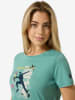 super.natural Functioneel shirt "Running Art" mintgroen