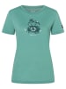super.natural Functioneel shirt "Mrs Crab" mintgroen