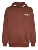 Blue Effect Hoodie in Hellbraun