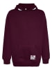 Blue Effect Hoodie in Rot