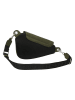 Liebeskind Berlin Leder-Umhängetasche "Oval" in Khaki - (B)33 x (H)21 x (T)2 cm
